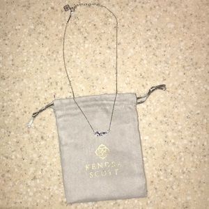 Kendra Scott Gunner Multicolored Geo Bar Necklace